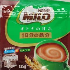 Nestle MILO ネスレミロ135g　オトナの甘さ　栄養機能食品のサムネイル