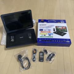 arwin ポータブルDVDプレーヤー APD-156N0 15.6インチ大画面 - メルカリ