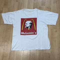McLenin's パロディ Tシャツ ホワイト XL 90sのサムネイル