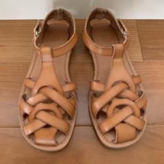 ザラ zara レザーサンダル 29 18cmのサムネイル