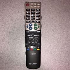 シャープ AQUOS テレビリモコンのサムネイル