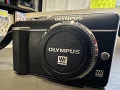 OLYMPUS ミラーレス一眼 PEN1 E−PL1 BLACKのサムネイル