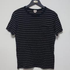 クーティーCOOTIE刺繍ボーダーポケットTシャツのサムネイル