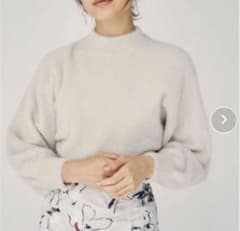 ハイネックミニシャギーニット　マーキュリーデュオのサムネイル