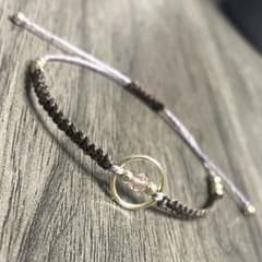 No.C4 ハンドメイド マクラメ編み ブレスレット