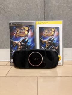 SONY PSP 本体 モンスターハンターポータブル 2nd G,3rd セットのサムネイル