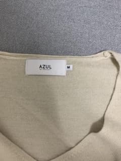 【新品未使用】AZUL 薄手ニットのサムネイル