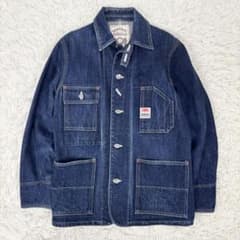 サムライジーンズ ヘヴィーオンス チンスト デニム カバーオール 40