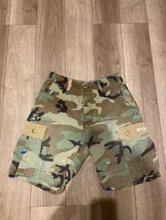 greatLAnd Carhartt カモフラ ペイント ショートパンツ　初期のサムネイル