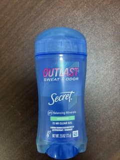 Secret Outlast 72HR Clear Gel Unscentedのサムネイル