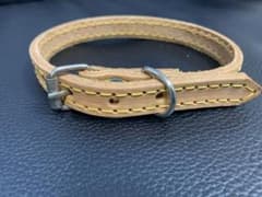 犬用 革製首輪 小型犬に！のサムネイル