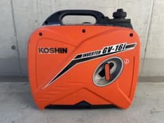 【動作良好！】KOSHIN 工進 インバーター発電機 GV-16i 美品のサムネイル