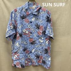 K164◯ SUNSURF サンサーフ アロハ レーヨン メンズ パイナップル