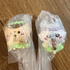 치이카와 인어의 섬의 비밀 먹거리 가득 마스코트 2개 세트