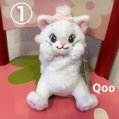 香港ディズニー マリーちゃん ぬいぐるみ キーホルダー ①新品タグ付き