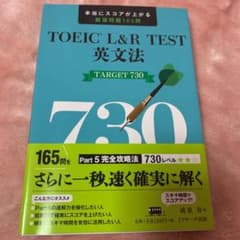TOEIC® L&R TEST英文法TARGET730のサムネイル
