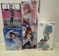 開封品】 美少女 フィギュア 5種セット まとめ売り - メルカリ