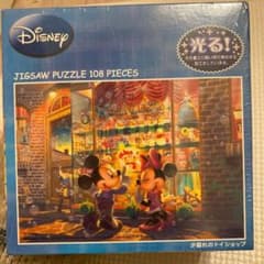 ジグソーパズル　ディズニー　108ピース　光るのサムネイル