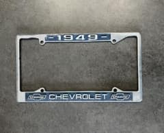 シボレー CHEVROLET 1949ナンバーフレーム　ホッドロッドローライダー シボレー CHEVROLET 1949ナンバーフレーム ホッドロッドローライダー