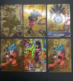 スーパードラゴンボールヒーローズ 孫悟空　トランクス　プロモ　まとめ売り6枚のサムネイル