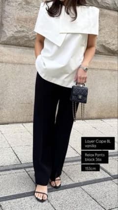 HEVE♡Layer Cape BL vanilla - メルカリ