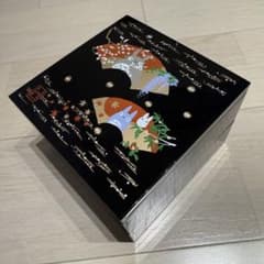 My Neighbor Totoro Two-Tiered Bento Box, Spring/Summer/Autumn/Winter Fan Pattern, Ghibli, 15cm Price