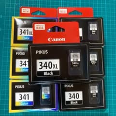 純正品Canon BC-341 BC-341XL BC-340 BC-341XLのサムネイル
