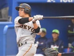 読売ジャイアンツ　長野久義選手　実使用木製バットのサムネイル