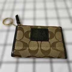 COACH シグネチャー コインケース キーリング付きのサムネイル