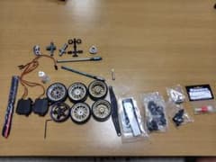 ラジコン パーツセット ドリフト タイヤ ホイール サーボ　ジャンクのサムネイル