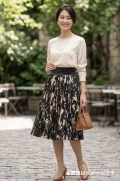 Hanae Mori Sports Primativoフレアスカート サイズ38のサムネイル