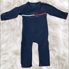 TOMMY HILFIGER ベビー ロンパース ネイビー ⚠️購入前コメント⚠️ - 2