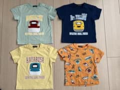 ハングリーハート 電車 新幹線 Tシャツ まとめ売り 90のサムネイル