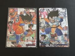 ドラゴンボール　コミパラ風　海外製　孫悟空 ベジータ 2枚セット