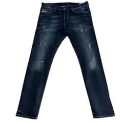 ★DIESEL TEPPHARスリムキャロットジーンズクラッシュデニム34/30のサムネイル