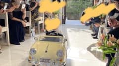 電動乗用ラジコン ドイツオールドタイプ クラシックカー レトロカー 乗用玩具のサムネイル