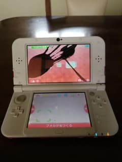 【ジャンク品】Newニンテンドー3DS LL ピンク×ホワイトのサムネイル