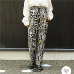 todayful トゥデイフル パンツ 柄 パッチワークのサムネイル