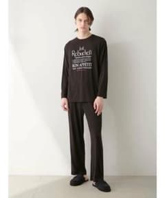 ジェラートピケ ワンポイントロンT・パンツ セット JOEL ROBUCHON