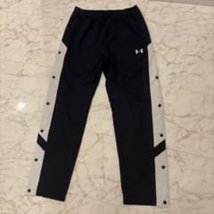 美品 清潔感◎ UNDER ARMOUR メンズMD パンツ ネイビー ジャージのサムネイル