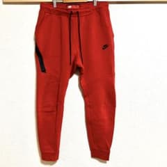 NIKE ナイキ テックフリース ジョガー パンツ 赤 レッド 美品 XLのサムネイル