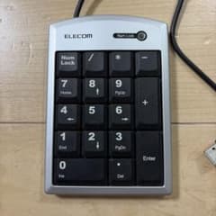 ELECOM USB テンキー TK-PYHSVシルバーのサムネイル