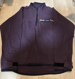 KAVU ハーフジップ プルオーバー パープル Sサイズのサムネイル