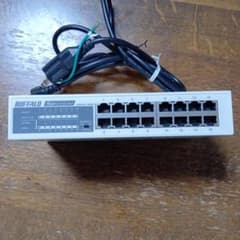 BUFFALO 16ポートGigaスイッチングハブ LSW3-GT-16NSRのサムネイル