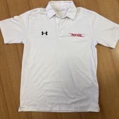 ✨美品✨Under Armour ホワイト 慶應義塾大学体育会ポロシャツのサムネイル
