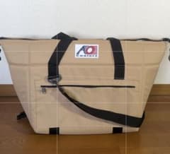 旧ロゴ希少AO Coolers キャンバス クーラーバッグ 24Pのサムネイル