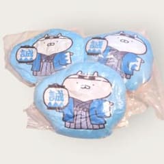 [Unopened] Local Usamaru Kyoto Limited Shinsengumi Die-Cut Cushion (3 pieces)