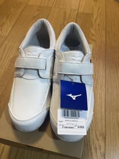 24.5cmナースシューズ　Mizuno エアフォート ホワイト　新品未使用のサムネイル