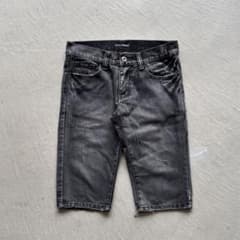 パンツ 00s dolce&gabbana light grey denim 00s dolce&gabbana grey denim shorts - メルカリ