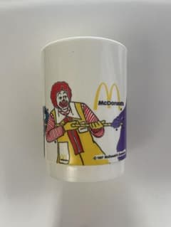 サ*パ様 １９８７年　マクドナルド　ヴィンテージコップ　レトロ‼︎昭和世代のサムネイル